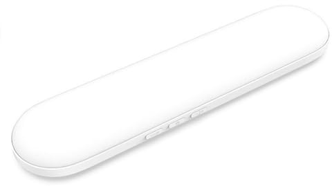 AMSLSIU Altoparlante sotto il cuscino a 2 Per canali Batteria incorporata Scatola audio a conduzione ossea ricaricabile da viaggio Lettore musicale Subwoofer, Bianco