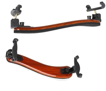 2 Schulterstützen Für 4/4-Geigen. Leicht Und Langlebig Mit Bequemen Stützpolstern Und Latexzubehör. Professionelles Geigenzubehör