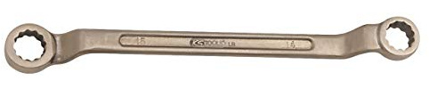 KS Tools 963.7442 BRONZEplus Doppel-Ringschlüssel gekröpft 1/2x9/16