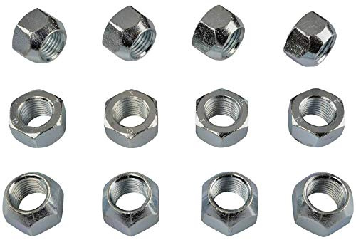 HASKYY 10 ZINK Radmutter Mutter M12x1,5 offen SW19 Kegelbund Kegel 60° Alu Stahl Felgen