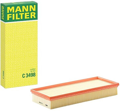 MANN-FILTER C 3498 Filtro de aire - para Automóviles + Vehículos de transporte