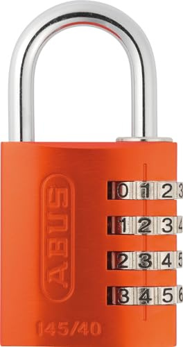 ABUS 145/40 Non-TSA Combination Padlock for Hard Cases, Luggage