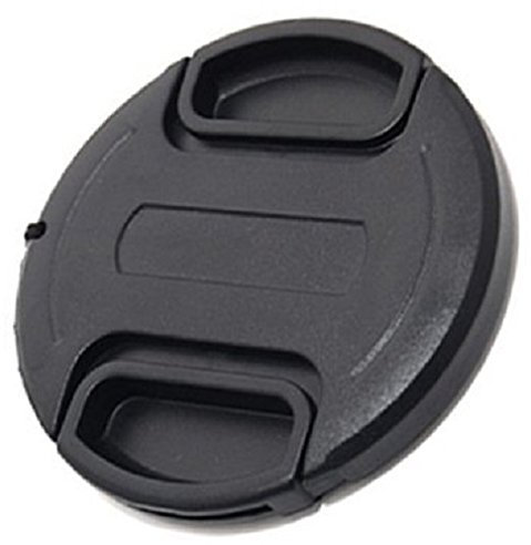 Maxsimafoto® - 52mm snap on - clip on Lens Cap, center pinch with string/leash for Canon 50mm f1.8 II Lens.