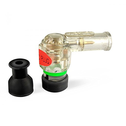 TNT Transparenter Zündkerzenstecker für Auto und Motorrad, SPARK_PLUG, Zündkerzenstecker, 1 Stück