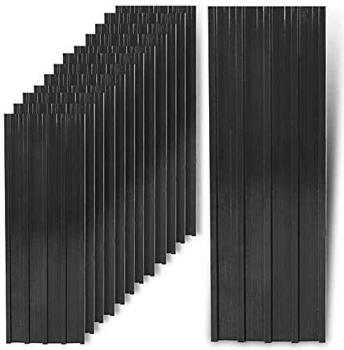ESTEXO Trapezblech Profilblech Metallblech 12 Stück Dachblech Stahlblech Anthrazit