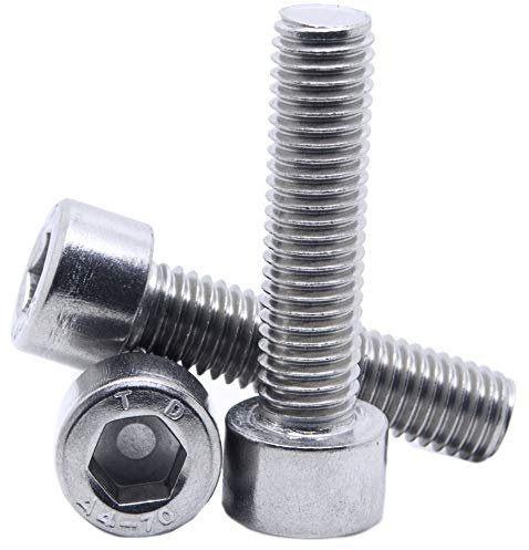 2mm / M2 x 16 Socket Cap Screws HEX Head Allen Bolts A4 Marine Grade Stainless Steel DIN 912-10 Pack