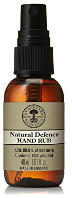 Neal's Yard Remedies Natural Defence Hand Sanitiser Spray | Hygienic Hands on the Go | 40ml