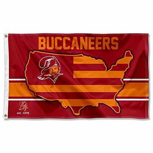 Tampa Bay Buccaneers Nation USA American Country 3x5 Flag