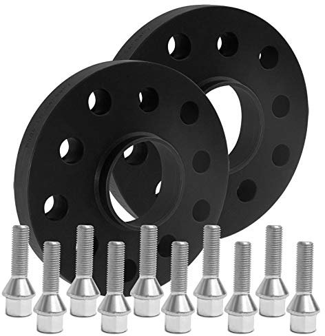 SilverLine by SCC BlackLine Spurverbreiterung 30mm (15mm) mit Schrauben silber 5x120 74,1mm - 12308W-1_M1215KE42S