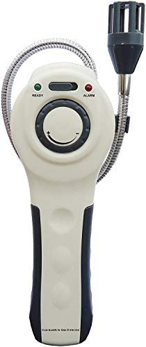 ZXM Combustible Gas Leak Detector Handheld, Adjustable Sound Light Alarm Tester Detect for Explosive Natural Gas Leakage Methane Propane LP Gas