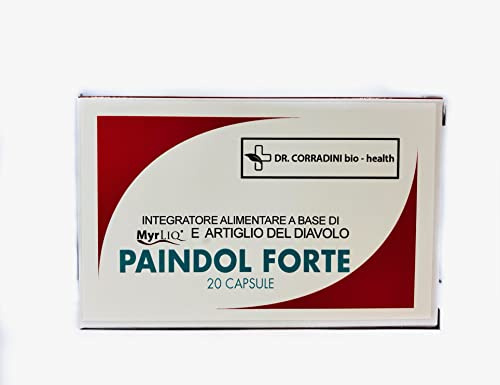 Dr. Corradini - Paindol Forte - Integratore alimentare a base di MyrLiq e artiglio del diavolo - 20 capsule