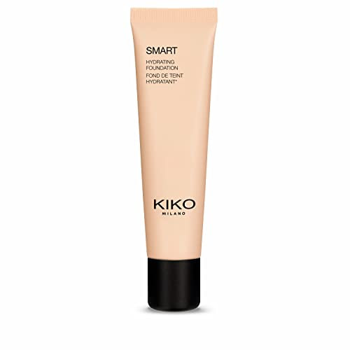 KIKO Milano Smart Hydrating Foundation 03 - Wr 30 | Fond de Teint Fluide Hydratant et Uniformisant
