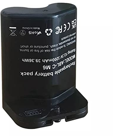 ABL-C 3INR19/65 Battery | Compatible with iRobot Braava Jet M6 6110 Series M611020 M612880 M612680 M614480 6100 Ultimate (12.3V 39.36Wh 3200mah)