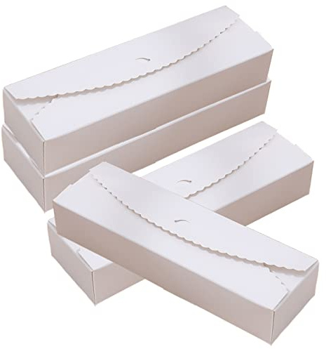 Allbusky 30PCS Paper Candy Boxes - DIY Wedding & Party Gift Boxes for Biscuits, Cookies, Desserts, Pastries, Chocolates, Mooncake & Handicrafts