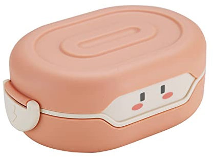 DDKYHU Boîte à Lunch pour Adultes, Jolie boîte à Lunch Bento Kawaii pour Enfants, école, Enfants, Style Japonais, Maternelle, Pain, Sandwich, boîte à Nourriture Portable (Rose)
