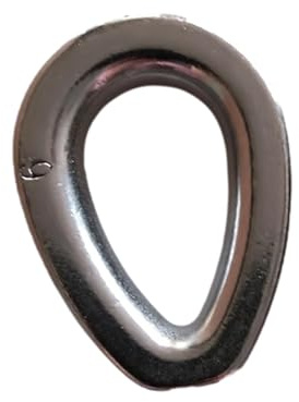 Guardacables de acero inoxidable - Equipo de aparejo | Varias especificaciones, guardacables de alambre de acero inoxidable y abrazadera para accesorios de barcos, guardacabos para cuerda de anclaje