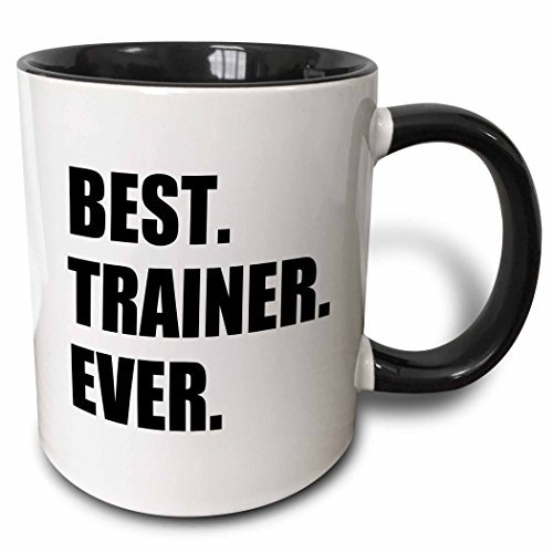Tazze Di Caffè Particolari Tazza Da Caffe 330Ml, Best Trainer Ever Fun For Training Job Appreciation Ceramica Mugs Divertenti Per Uomo Nonna Compleanno