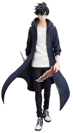 Anime Sung Jin Woo Figur Statue – 21 cm Battle Pose Modelle PVC Anime Merch Computer Desktop Ornamente Geschenke