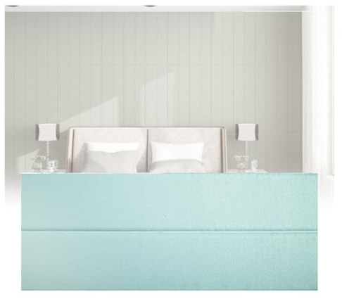 Självhäftande 3D-väggplattor, Stoppad Sänggavel Med Antikollisionsstoppning, Ljudabsorberande Dekor For Sovrum, 1-pack/5-10-20(Blue,20 pieces)