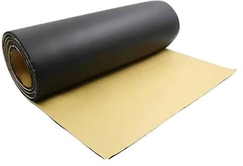 Coussin d'isolation Tapis D'isolation Phonique En Mousse De Coton Mélangé De 5 Mm D'épaisseur Pour Capot Toit Et Ailes De Voiture isolation thermique pad(8mmx60cmx100cm)