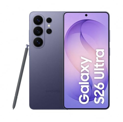 Samsung Galaxy S26 Ultra AI Smartphone mit Galaxy AI, Handy ohne Vertrag, Android, Privacy Display, 16 GB RAM, 1 TB Speicher, 200 MP, Cobalt Violet, 3 Jahre Herstellergarantie [Exklusiv auf Amazon]