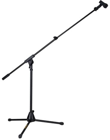 Hercules MS540B Low Profile Tripod Microphone Stand with Boom & Mic Clip