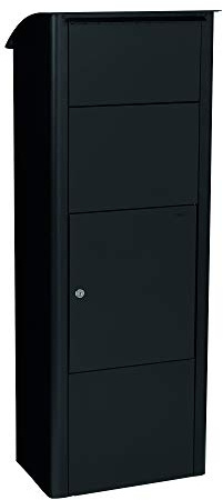 MEFA by Renz Paketbriefkasten MEFA by Renz Beech 457 (Farbe schwarz, Postkasten mit Schloss, 1021x409x326 mm) 457101M
