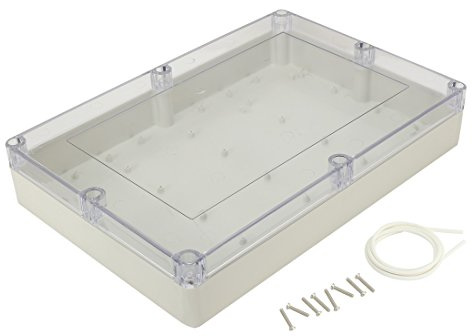 sourcing map 15x10,2 x2,8ABS Anschlussdose Universal Projekt Gehäuse mit PC Abdeckung DE de