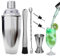 TWBEST Coctelera para Cócteles, 6Pcs Profesional Barman Cocteleria 750ml Juego de Herramientas de Barra de Acero Inoxidable Ideal para Bar, Hogar Mezclar Bebidas