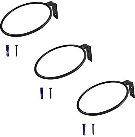 Marooma Lot de 3 supports muraux pour pot de fleurs, support pour pot de fleurs, support mural pour pot de fleurs