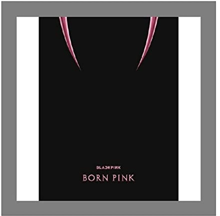 DREAMUS Blackpink Born Pink 2nd Album Version Poster + Fotobuch + Akkordeon-Liedtext Papier + große Fotokarte + Postkarte + Sofortfilm + Selfie-Fotokarte + Tracking (rosa Version)