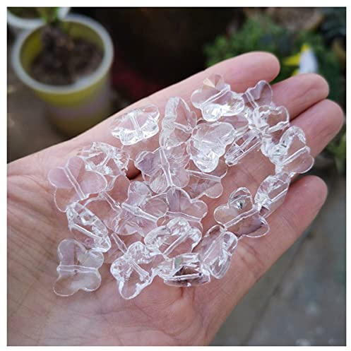 Prismen & Kaleidoskope 14mm Kristall Anhänger Zubehör Kronleuchter Prism Home Decor Optik-Kits für den naturwissenschaftlichen Unterri (Color : White, Size : 14mm 30pcs)