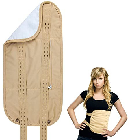 Aceite Ricino,Lote Aceite Ricino PacAceite Ricino En Compresa Cinturón, Kit Aceite Ricino Reutilizable para Hígado para Mejorar La Digestión La Circulación