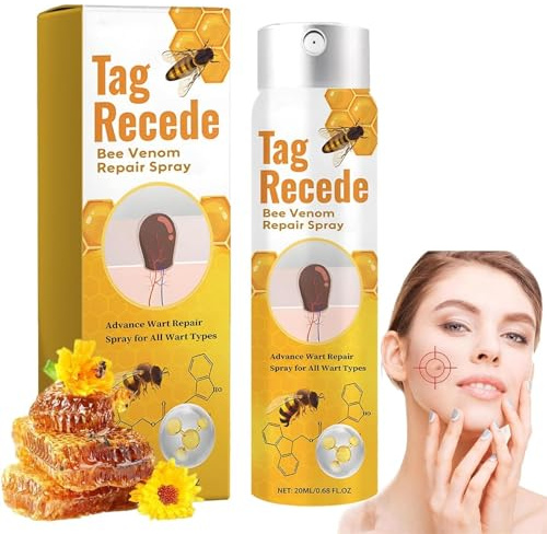 Tag Recede Bee Venom Spray, Bienengift Spray 20ml Bienengift für alle Hauttypen