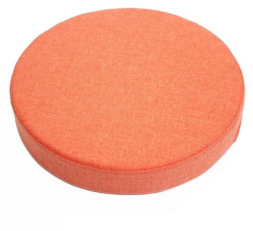 HLTQL Cojines Terraza 40x40、Cojin Redondo Exterior、CojíN Redondo para Silla De Terraza、Cojines Redondos Sofa、Cojines Suelo Grandes、Cojines para Sillas De Comedor(#6,40x8cm)