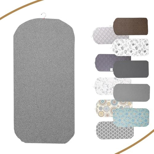 Tabla de vapor para ropa, tabla de planchar para colgar, almohadilla de prensa de vapor con gancho vertical para un fácil planchado, perfecta para un cuidado eficiente y cómodo de la ropa
