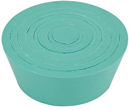 ZAWELIYO Tappo in Gomma Imbuto Buchner Set di Filtrazione per Pallone Imbuto Portatile Silicone 9 Coni per Esperimenti di Laboratorio