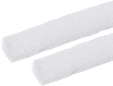 PATIKIL 1/2 Inch x 16 Feet Backer Rod for Gaps and Joints, 2 Roll Foam Rope Caulk Crack Joint Filler Roll Seal Weather Strip for Home Construction Car, White