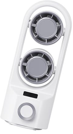 Ventilatore a torre da tavolo salvaspazio per raffreddamento confortevole e silenzioso 4000 mAh ricaricabile da tavolo elettrico per la casa