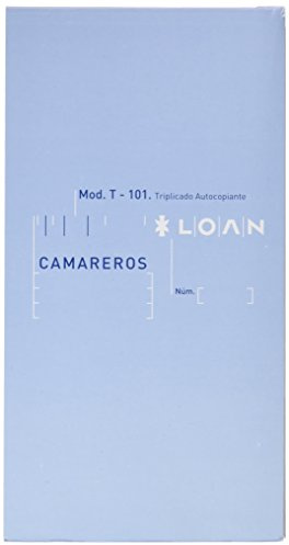 Loan T101 - Talonario, 5 unidades