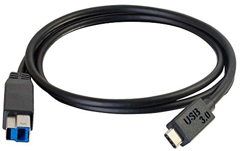 C2G 3M USB C-Druckerkabel auf B 3.0 (3.1 Gen 1) C auf B Kabel. Kompatibel mit Druckern und Scannern von HP, Epson, Brother, Samsung, Cannon und Allen Anderen USBC/B-Geräten