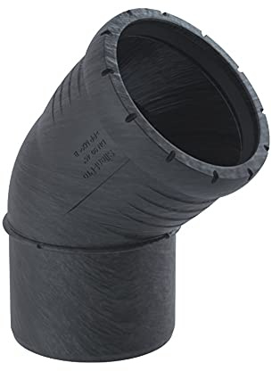 Geberit Silent-Pro Bogen mit 1 Muffe, DN 70-45°