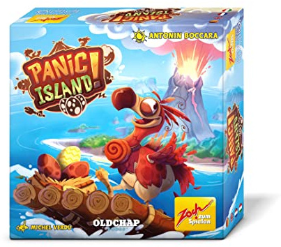 Zoch 601105135 - Panic Island, Karten- und Würfelspiel