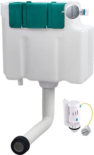Keenware KTC-621 Concealed BTW Toilet Cistern, White