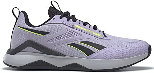 Reebok Damen Nanoflex Adventure Tr Cross Trainer, Purple Oasis/Black/Pure Grey, 39 EU