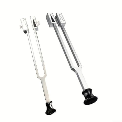 Klare und genaue Stimmgabel aus Edelstahl für Musikinstrumente, 128 Hz C-Ton, professionelle Qualität (A)