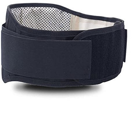 Cinturón de Soporte Lumbar autocalentable con protección térmica y Placa de Acero para aliviar el Dolor Lumbar. Cinturón Transpirable.
