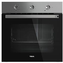 TEKA Horno Multifunción 60cm, Limpieza HydroClean ECO, 6 Funciones de Cocción, Guías Telescópicas Plus Extension, Clase A+, Modelo NEO HSB 6150 SS