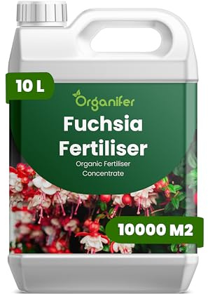 Fertilizzante liquido organico 10L per fucsia – vitalità e fioritura ottimale – Organifer