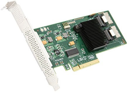 SAS9211-8I Carte mémoire 8 ports SATA + sas Pcie 2.0 6 Go